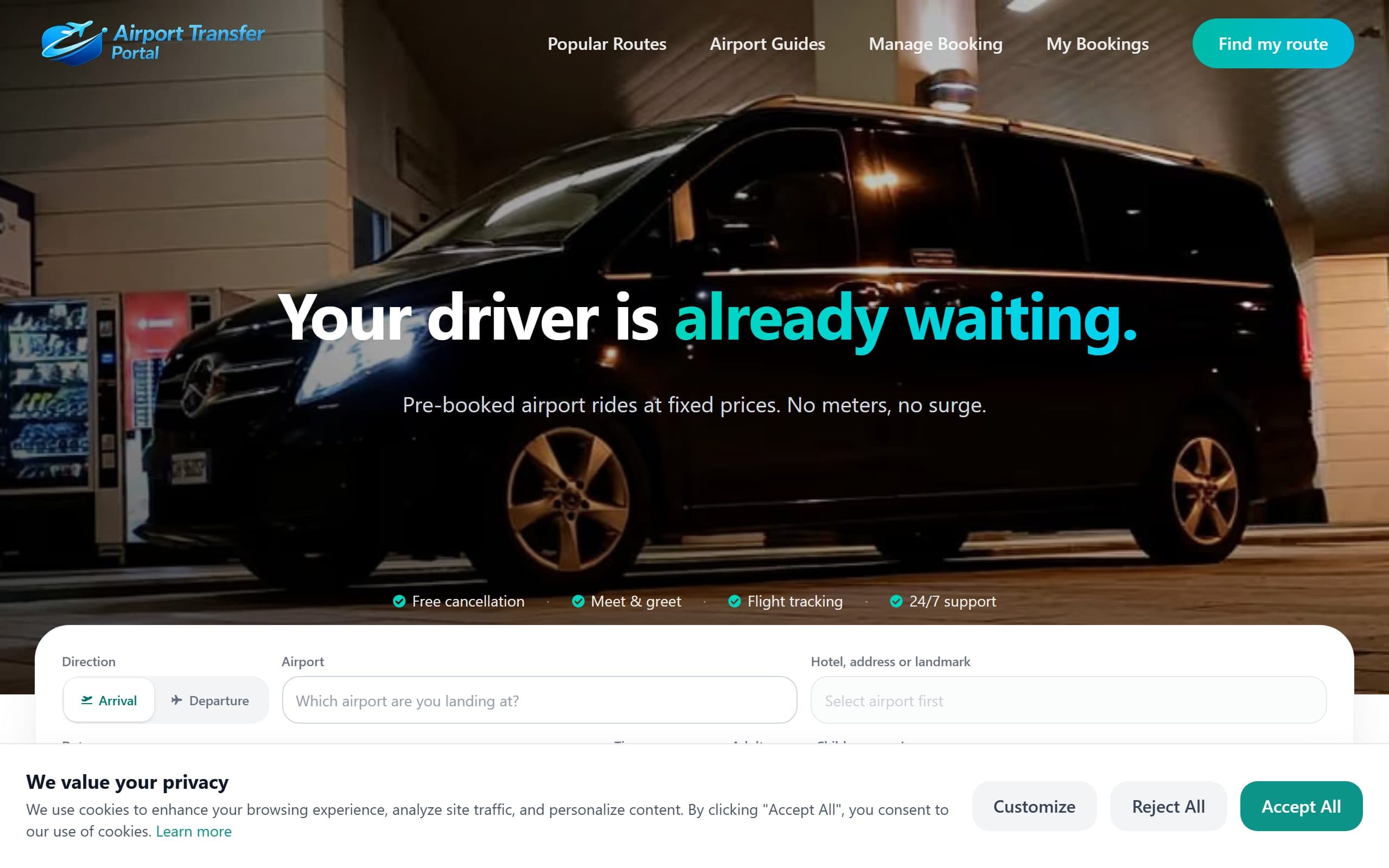Airport Transfer Portal