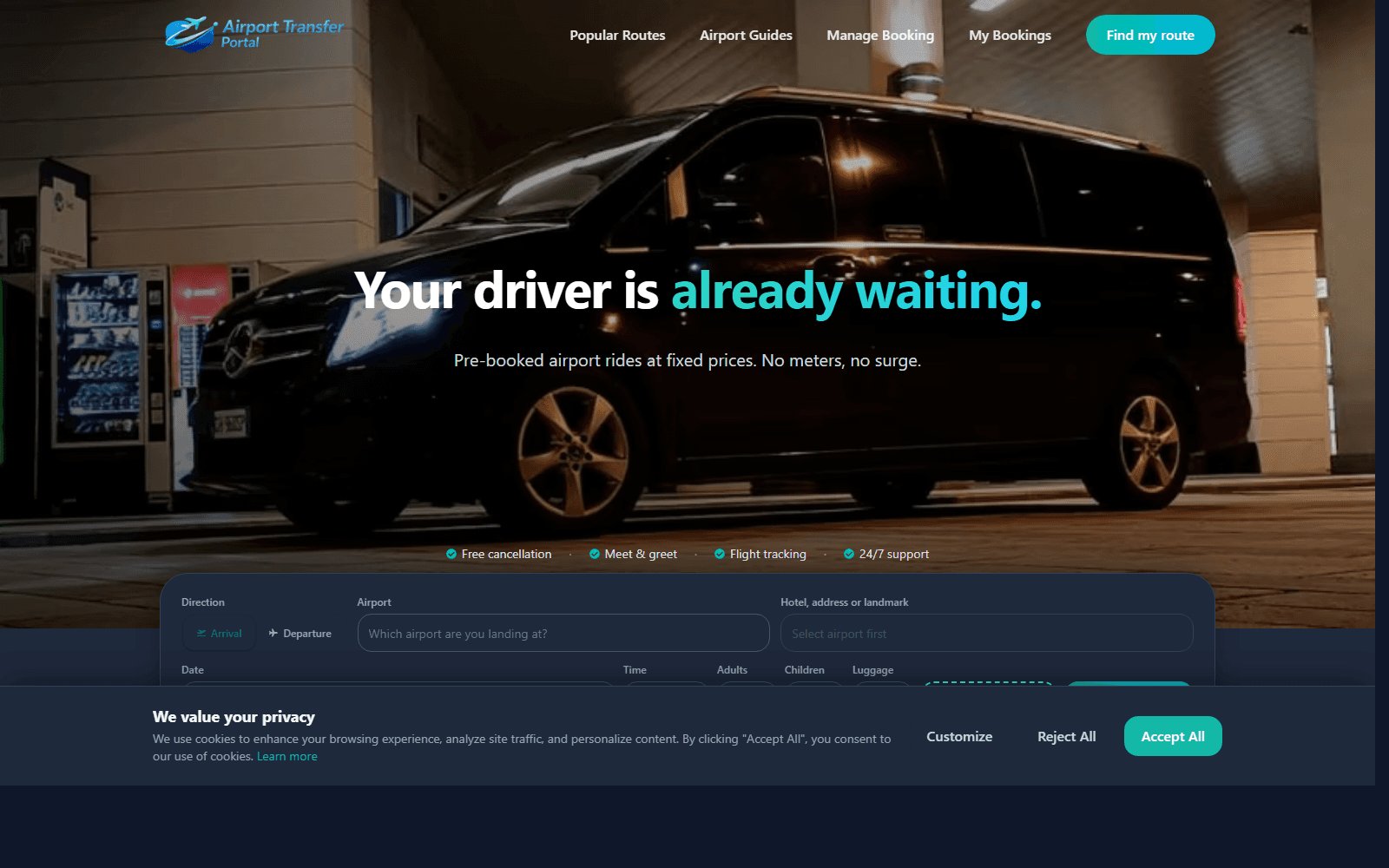 Airport Transfer Portal